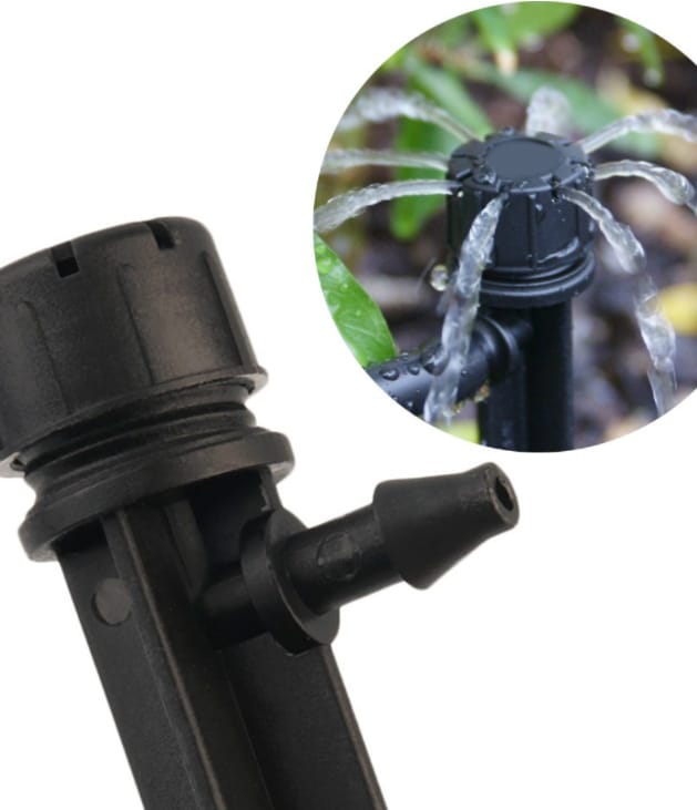 Đầu tưới nhỏ giọt 8 tia tiết kiệm sức lực và nước rất nhiều