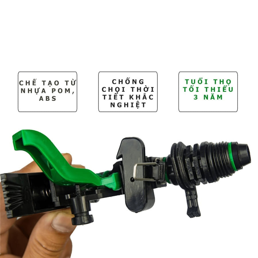 Cấu tạo sản phẩm béc K-121G/K-121Y