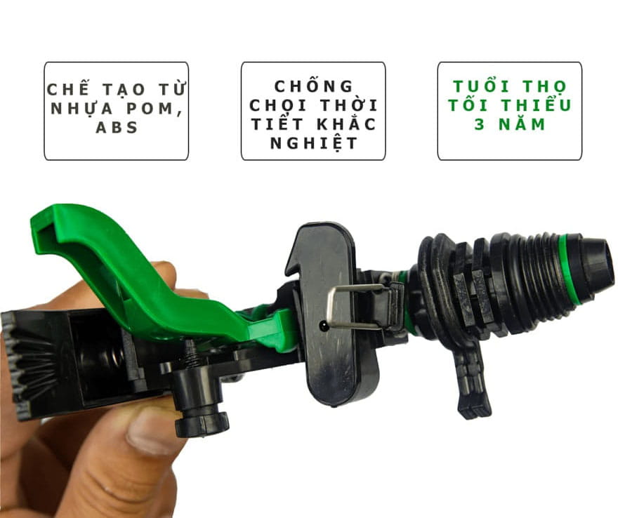 Cấu tạo Péc tưới cây K-122G/K-122Y